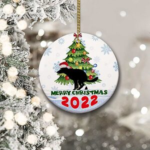 Dog Pooping Ceramic Ornament, Perfect White Elephant Gift, Gag Gift 2022 - Ettee - Ceramic ornament