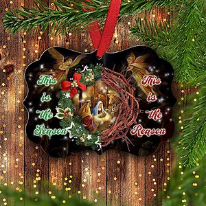 Jesus Nativity Benelux Ornament, Reason For The Season, Christmas Gift 2022 - Ettee - benelux ornament