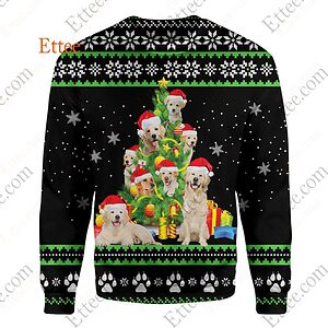 Golden Retriever Ugly 3D Hoodie, Gift for Dog Lover 2022 - Ettee - 2022