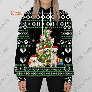 Golden Retriever Ugly 3D Hoodie, Gift for Dog Lover 2022 - Ettee - 2022