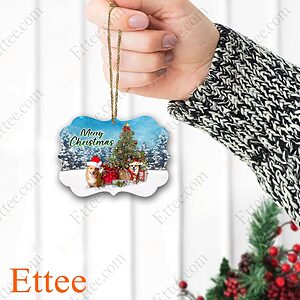 Corgi Dog Benelux Ornament, Merry Christmas 2022 - Ettee - benelux ornament