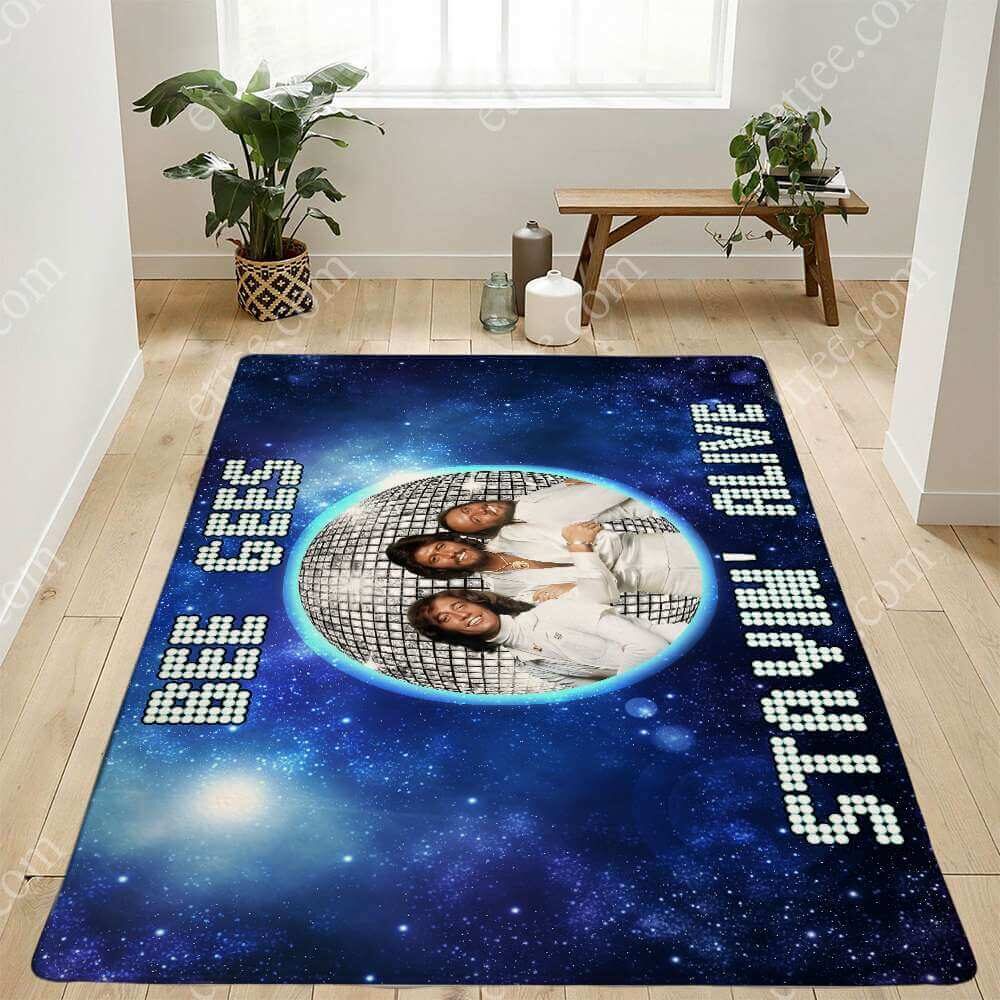 Bee Gees Band Stayin' Alive Rug, Music Room Carpet Decor - Ettee - Bee Gees Band