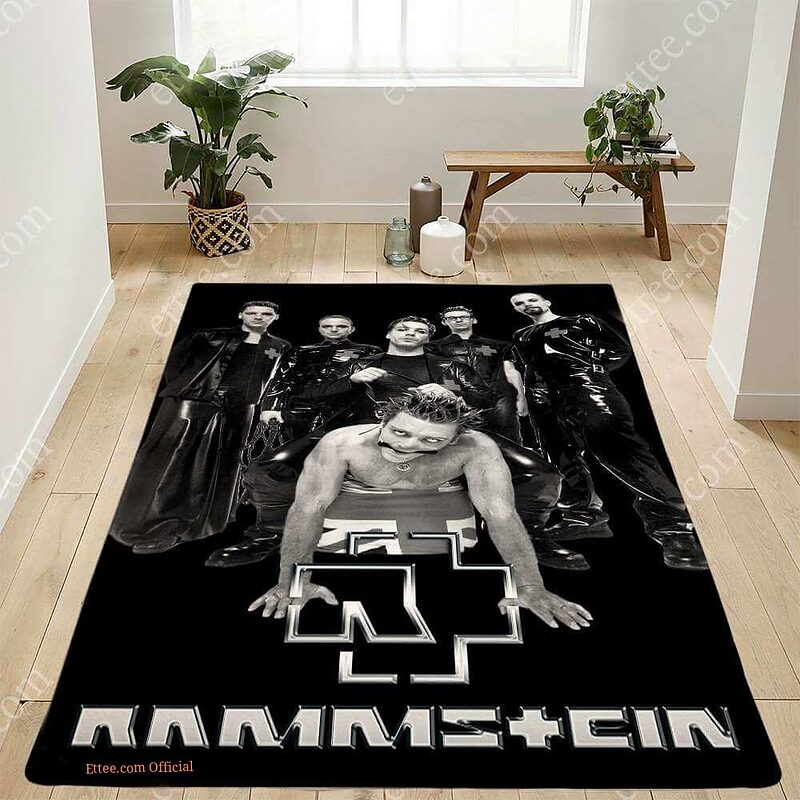 Rammstein Band Rug, Carpet Room/Studio Gift For Music Lovers - Ettee - Band