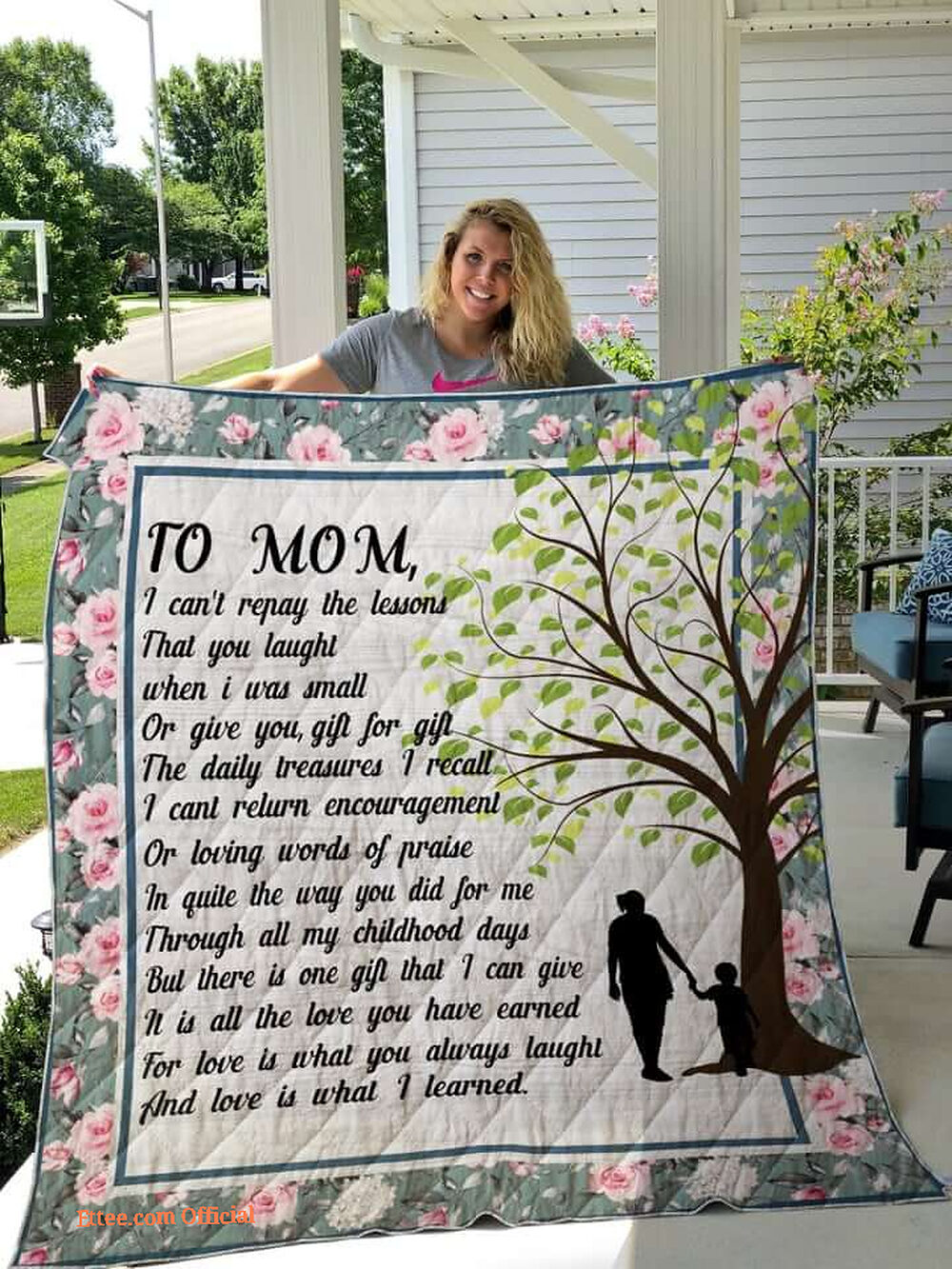 Mom Quilt Blanket Gift For Family - Super King - Ettee