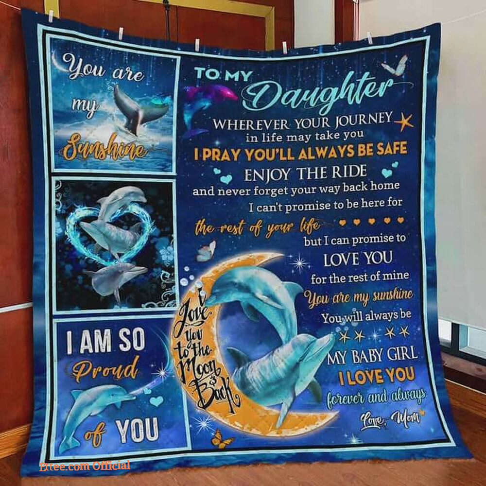 To My Mom Rose Throw Fleece Blanket Gift From Daughter Christmas Birthday Blanket To My Mom Rose Throw Fleece Blanket Gift From Daughter Christmas Birthday Blanket - Ettee - Birthday