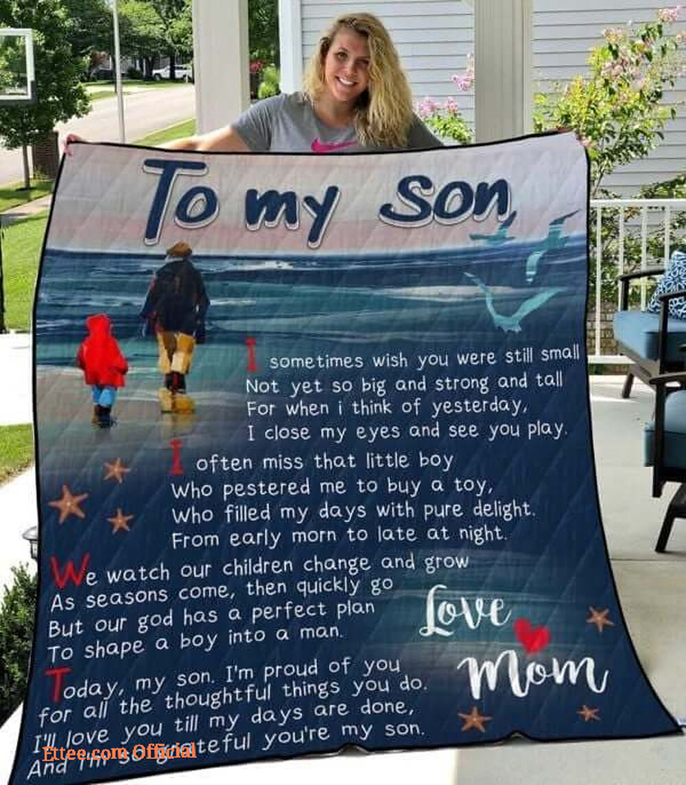 To My Mom Rose Throw Fleece Blanket Gift From Daughter Christmas Birthday Blanket - Ettee - Birthday
