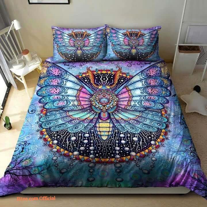 Sunflower and Butterfly Faith in God Black Bedding Set - Spread Love and Comfort with this Beautiful Bedding Set