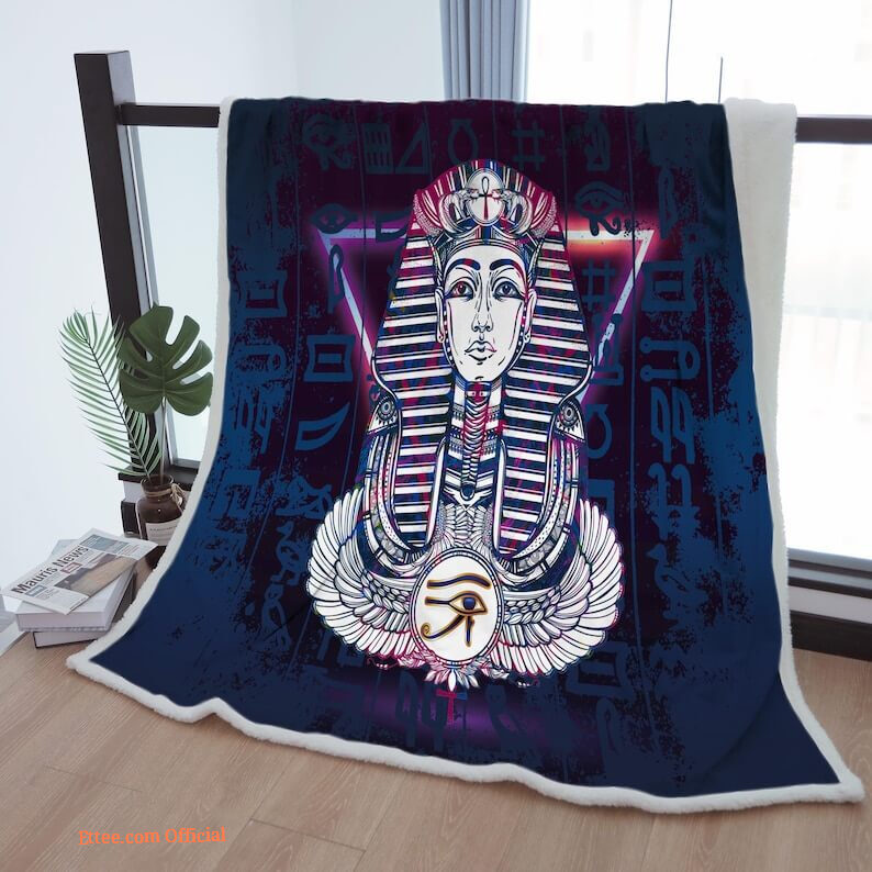 Sherpa Blanket Cozy Vintage Throw Blanket To GrandMom Grandfather Gift Bedroom Decor