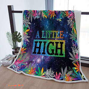 Sherpa Blanket Cozy Galaxy Throw Blanket To Mother Grandma Grandpa Gift Room Decor2 - Super King - Ettee