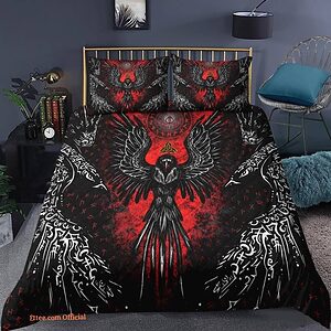 Viking Comforter Set, Ultimate Comfort, Luxurious Microfiber Down Bedding, Bedroom, Bedding Set - King - Ettee