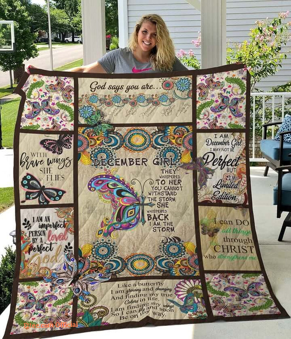 To My Mom Rose Throw Fleece Blanket Gift From Daughter Christmas Birthday Blanket - Ettee - Birthday