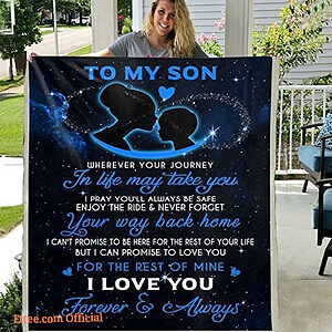 My Son from mom Wherever Your Journey in Life - Super King - Ettee