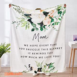 Quilt Blanket Mom Gifts. Gifts for Mom. Luxurious Super Soft Quilt Blanket
