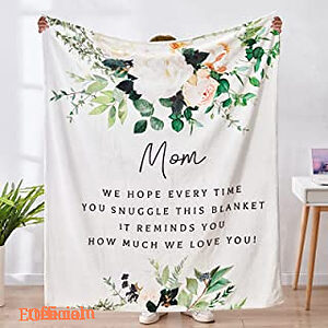 Quilt Blanket Mom Gifts. Gifts for Mom. Luxurious Super Soft Quilt Blanket - Super King - Ettee
