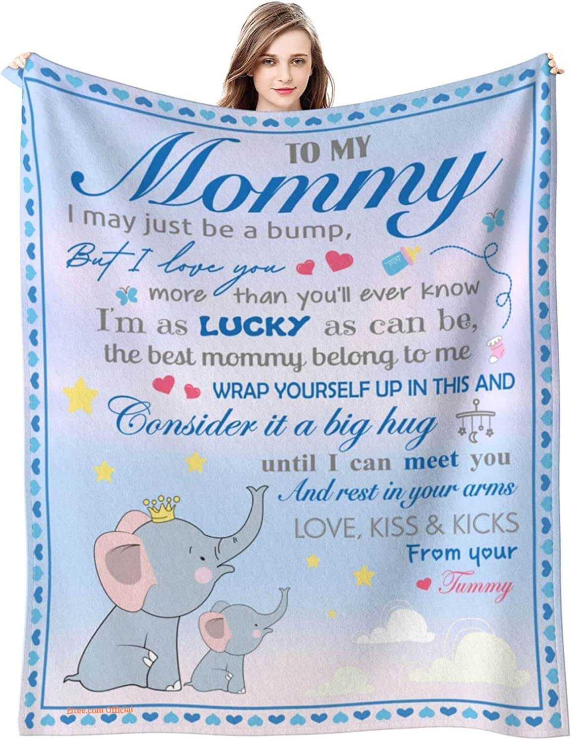 To My Mom Rose Throw Fleece Blanket Gift From Daughter Christmas Birthday Blanket To My Mom Rose Throw Fleece Blanket Gift From Daughter Christmas Birthday Blanket - Ettee - Birthday