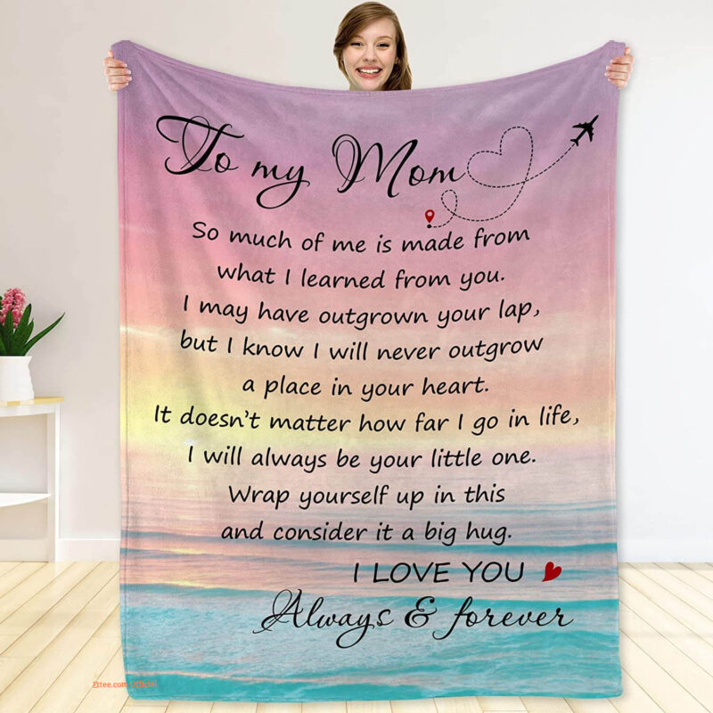 Fastpeace Gifts for Mom from Daughter Son.Blanket for Mom Mother.Birthday Christmas Newyear Gifts Idea.Throw Blankets