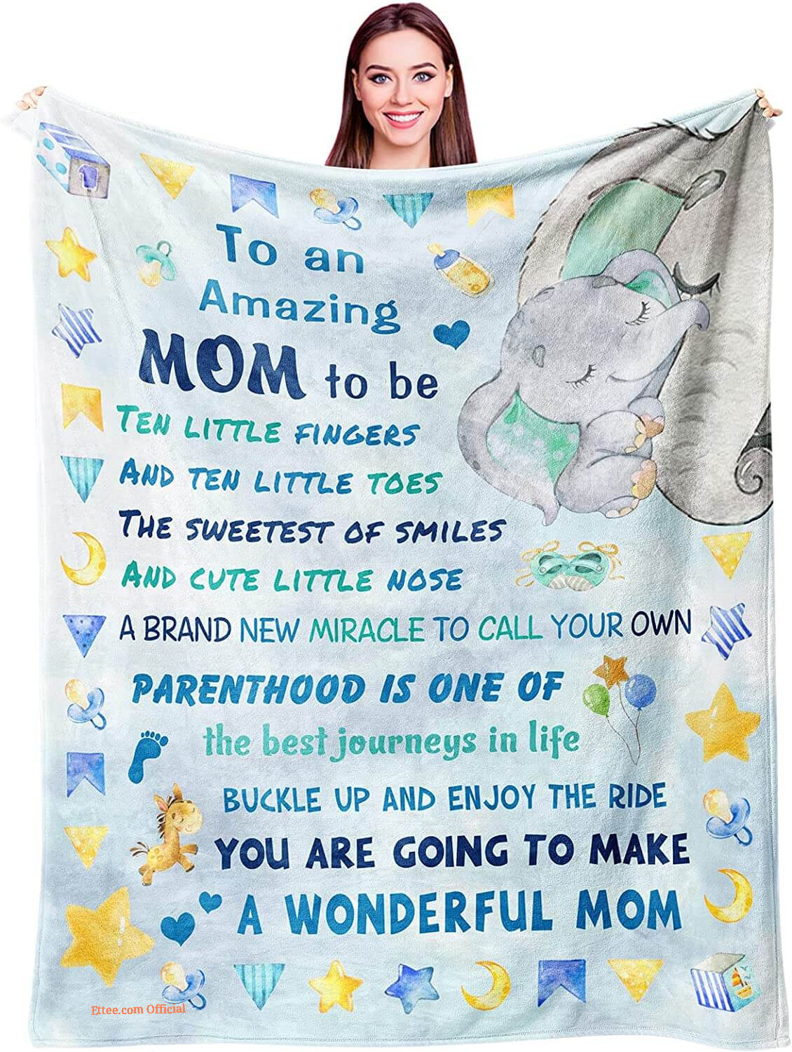 To My Mom Rose Throw Fleece Blanket Gift From Daughter Christmas Birthday Blanket To My Mom Rose Throw Fleece Blanket Gift From Daughter Christmas Birthday Blanket - Ettee - Birthday