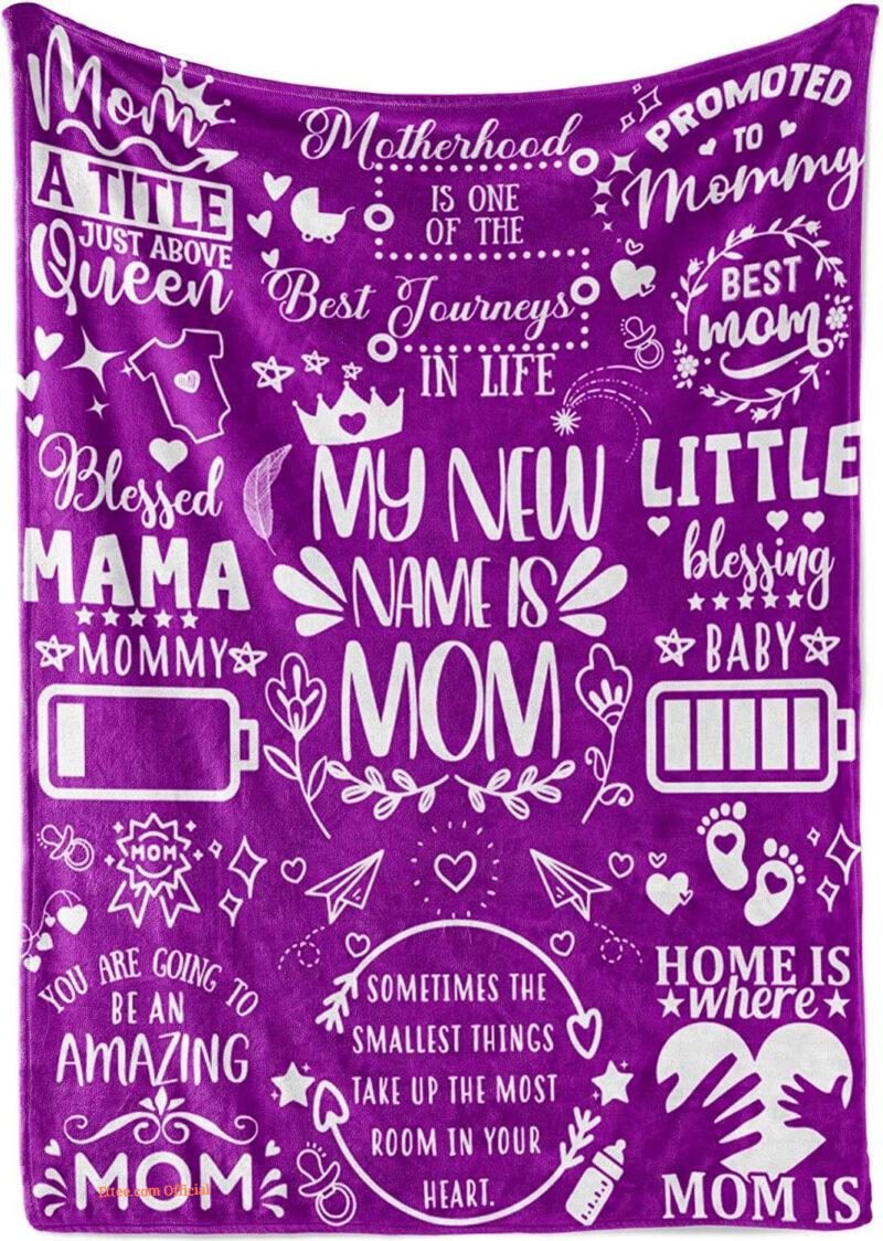 Mom Gifts for Women.Mom to Be Gift Blanket.Pregnancy Gifts for First Time Moms