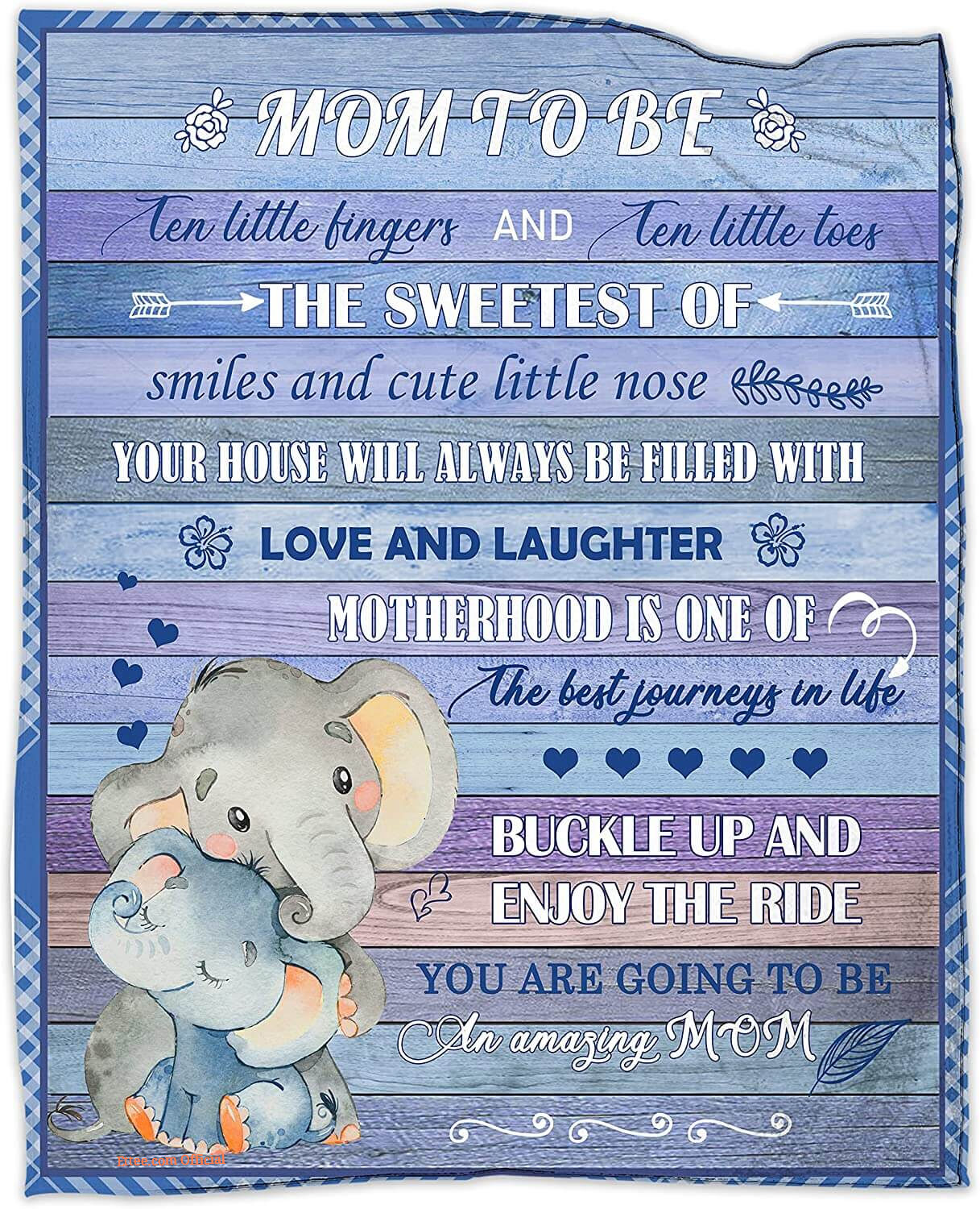To My Mom Rose Throw Fleece Blanket Gift From Daughter Christmas Birthday Blanket - Ettee - Birthday