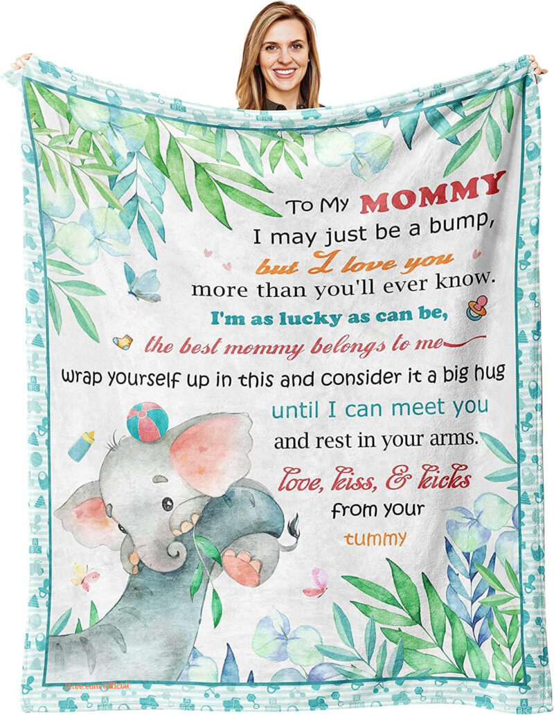 New Mom Gifts for Women.Mom to be Quilt Blanket