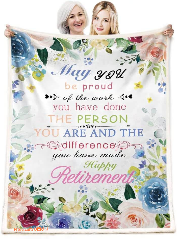 Onecmore Retirement Gifts for Mom Quilt Blanket