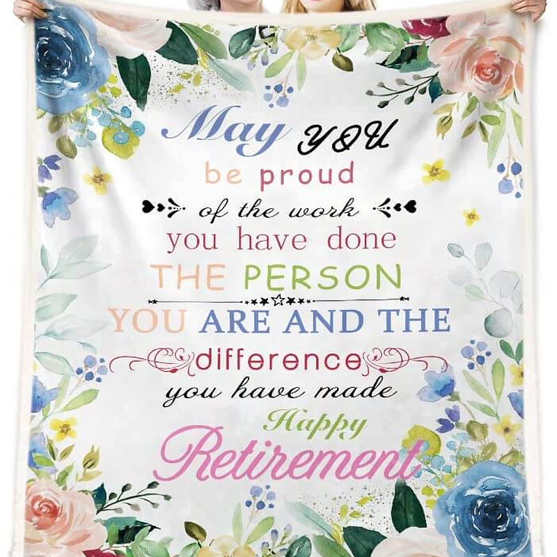 Onecmore Retirement Gifts for Mom Quilt Blanket - Super King - Ettee