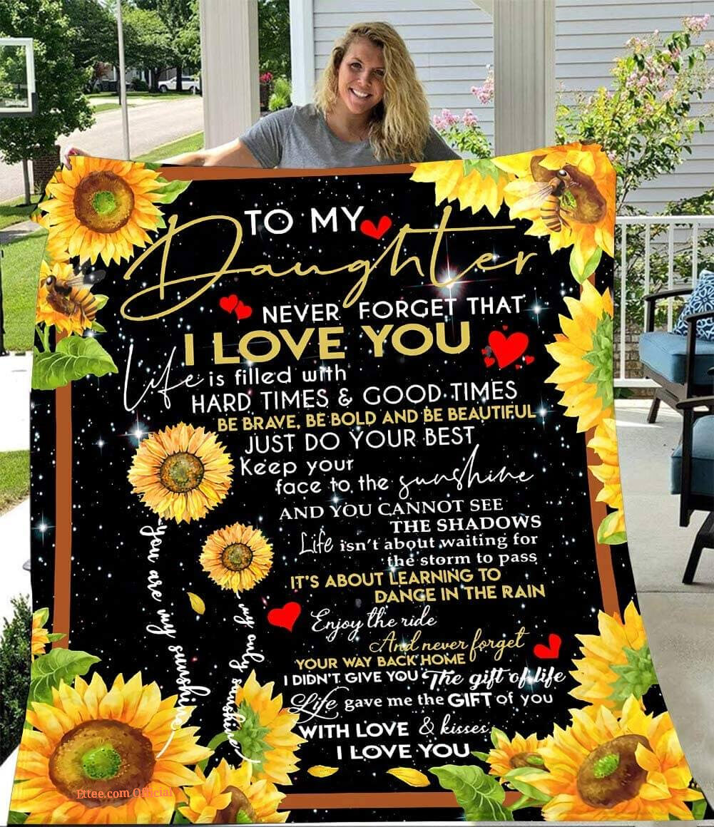 To My Mom Rose Throw Fleece Blanket Gift From Daughter Christmas Birthday Blanket To My Mom Rose Throw Fleece Blanket Gift From Daughter Christmas Birthday Blanket - Ettee - Birthday