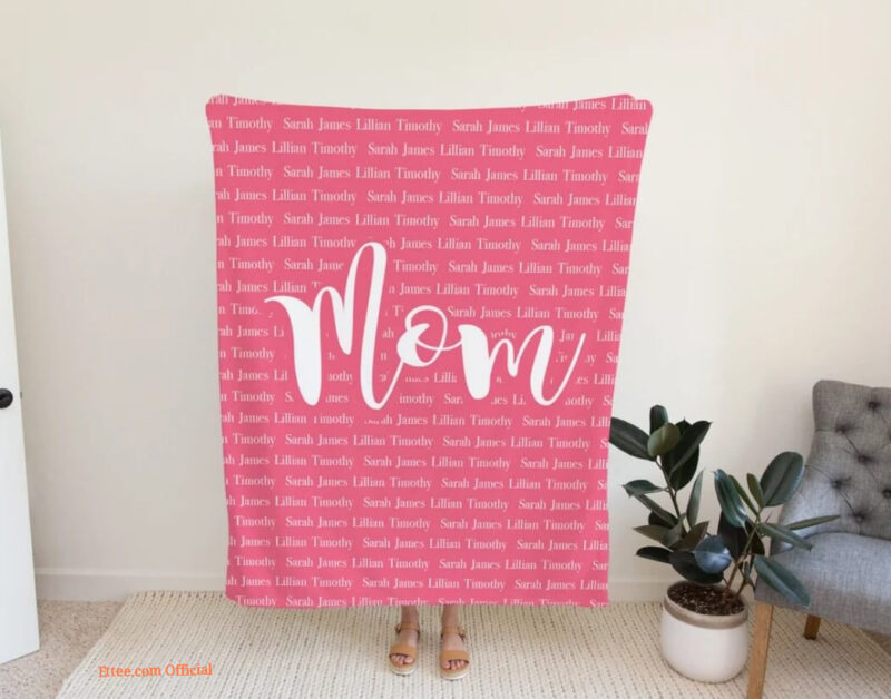 Mom Blanket.Mother's Day Gift for Grandma