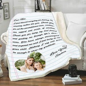 Mother's Day Gift To My Mom Quilt Blanket - Super King - Ettee