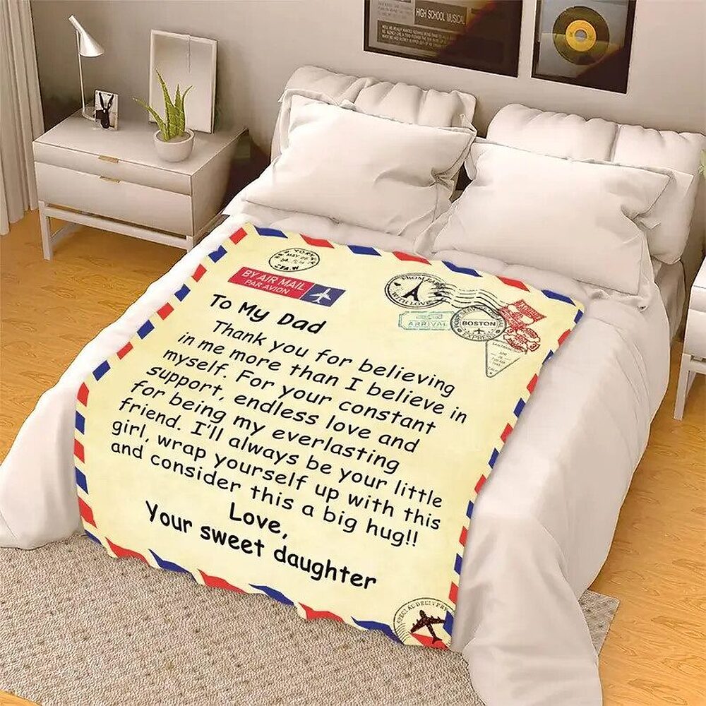 To My Mom Rose Throw Fleece Blanket Gift From Daughter Christmas Birthday Blanket To My Mom Rose Throw Fleece Blanket Gift From Daughter Christmas Birthday Blanket - Ettee - Birthday