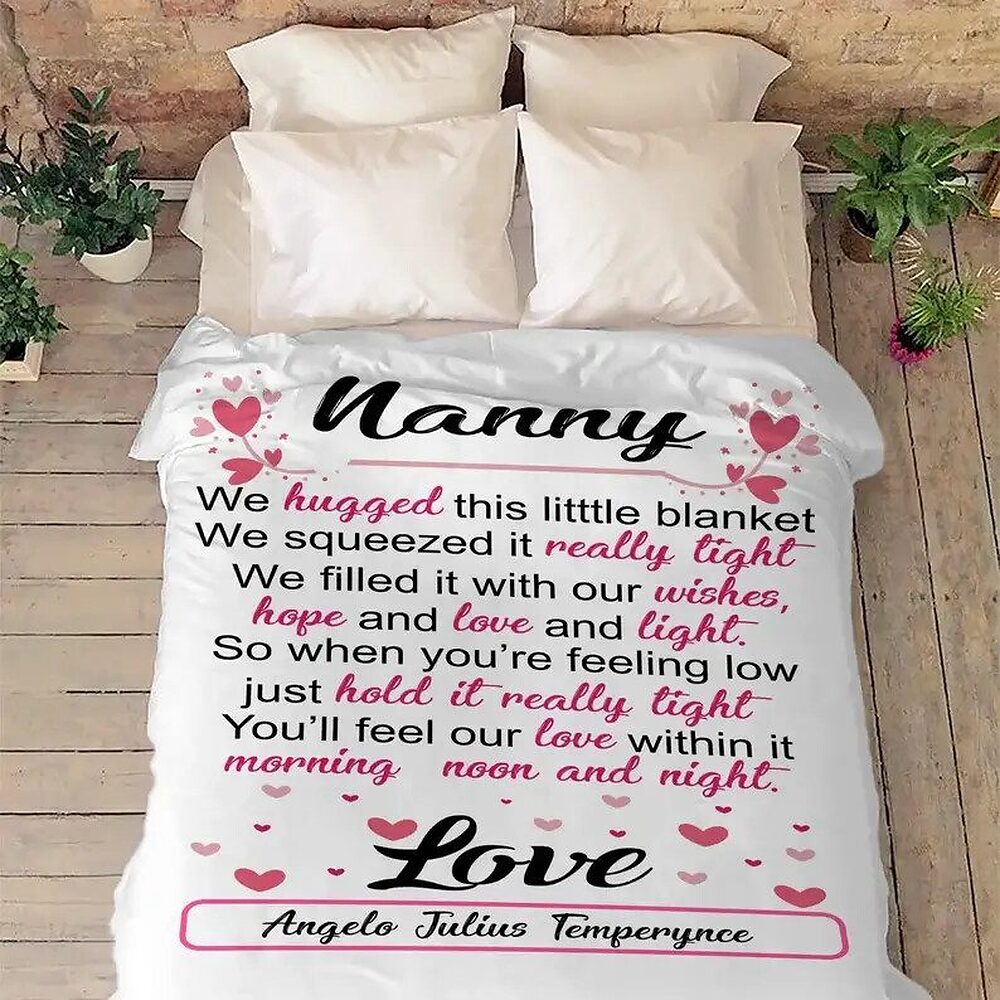 To My Mom Rose Throw Fleece Blanket Gift From Daughter Christmas Birthday Blanket - Ettee - Birthday