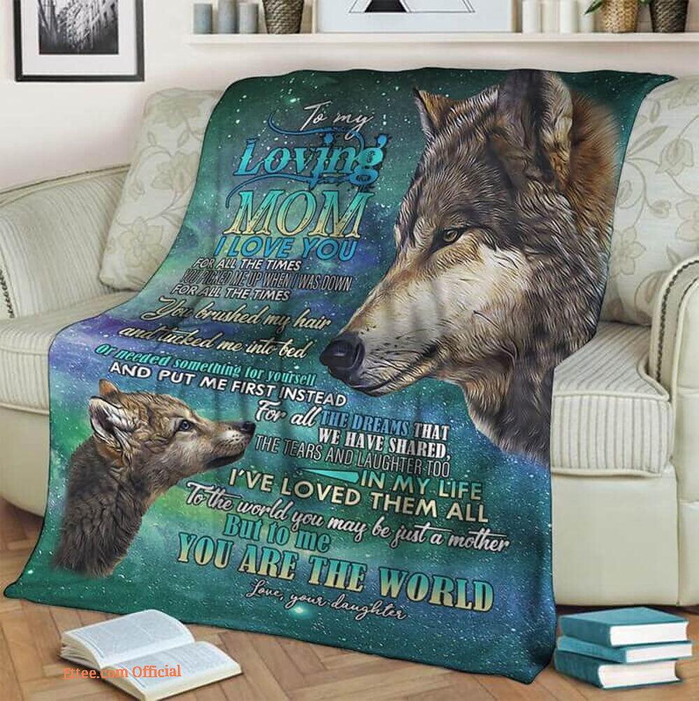 To My Mom Rose Throw Fleece Blanket Gift From Daughter Christmas Birthday Blanket To My Mom Rose Throw Fleece Blanket Gift From Daughter Christmas Birthday Blanket - Ettee - Birthday