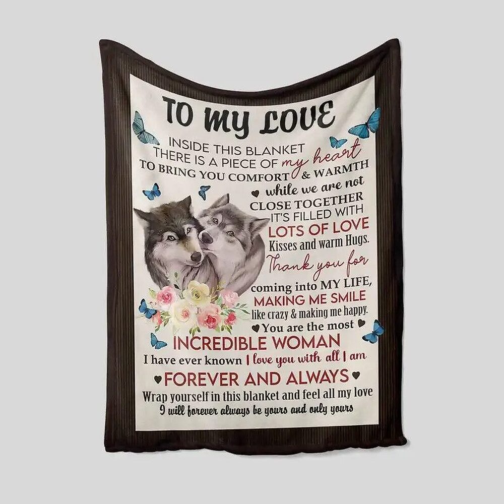 To My Mom Rose Throw Fleece Blanket Gift From Daughter Christmas Birthday Blanket To My Mom Rose Throw Fleece Blanket Gift From Daughter Christmas Birthday Blanket - Ettee - Birthday