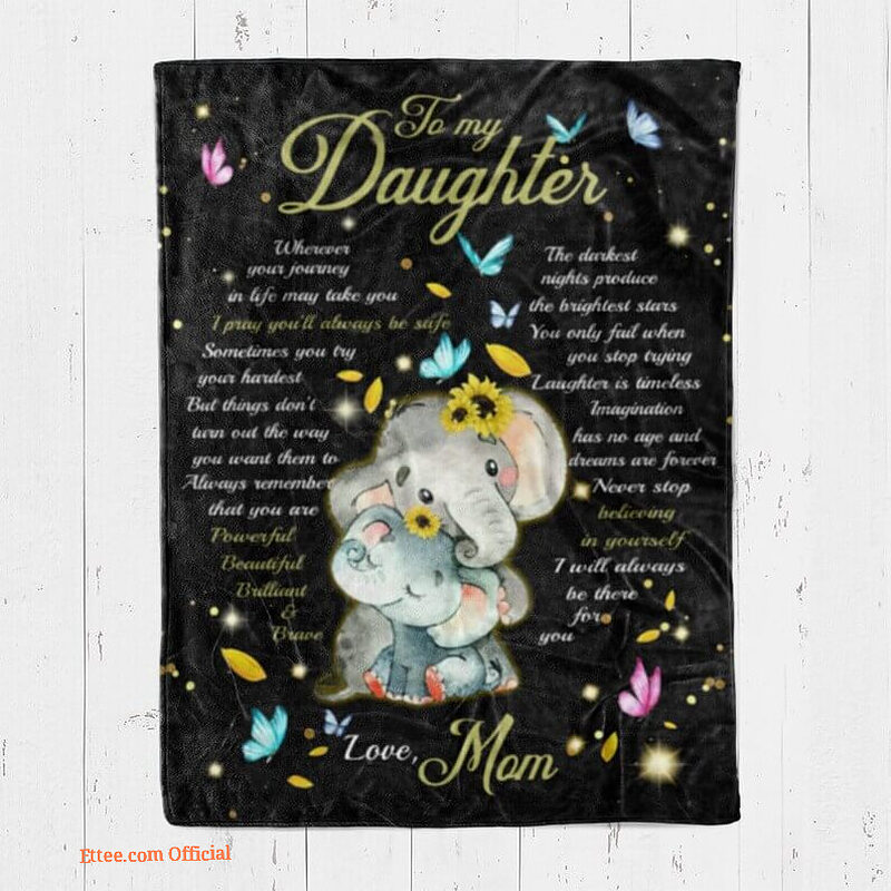 Blanket for Daughter from Mom Birthday Gift - Super King - Ettee