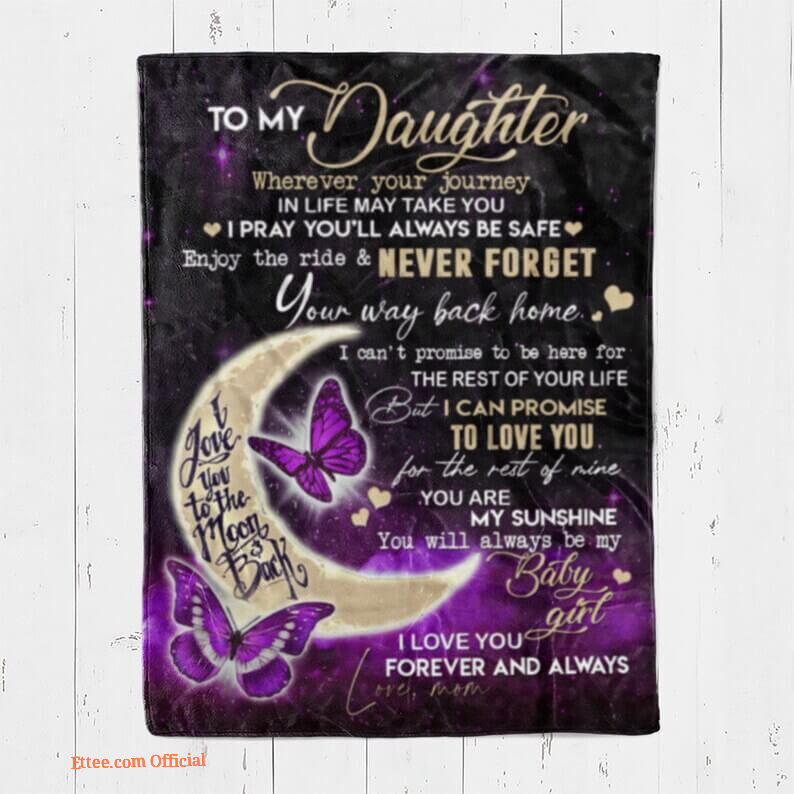 Blanket for Daughter from Mom Of Family