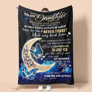 Quilt Blanket for Daughter from Mom.Gift for Daughter - Super King - Ettee