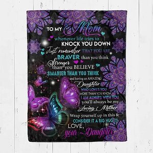 Blanket for Mom.Mother's Day Gifts.Family Gifts - Super King - Ettee