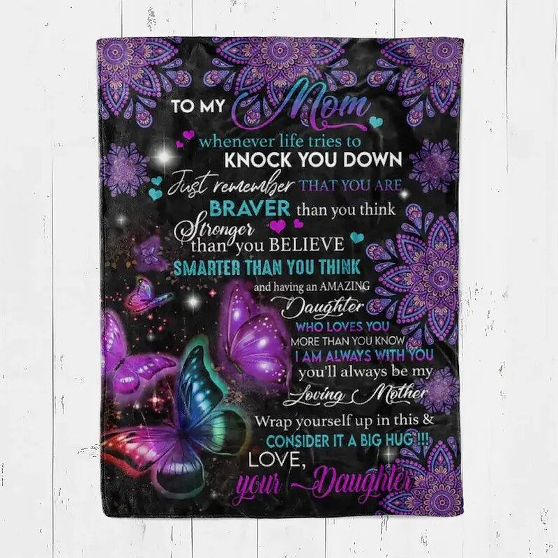 Blanket for Mom.Mother's Day Gifts.Family Gifts - Super King - Ettee