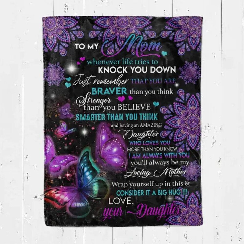 Blanket for Mom.Mother's Day Gifts.Family Gifts - Super King - Ettee