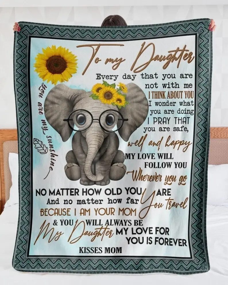 Blankets For GiftMom To Daughter Whenever You Feel Overwhelmed