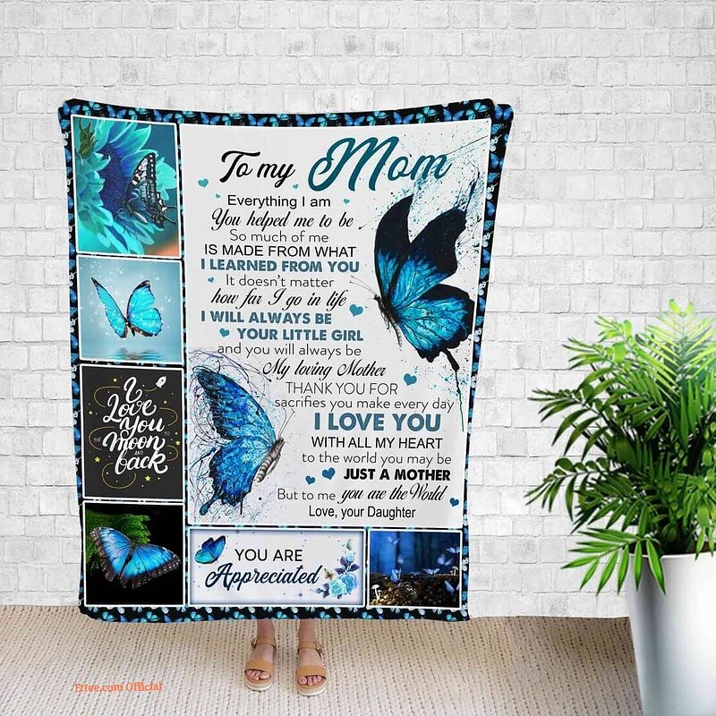 Mother Blanket.Family Throw Blanket. Blanket For Mom.Blankets For Gift.Christmas Blanket