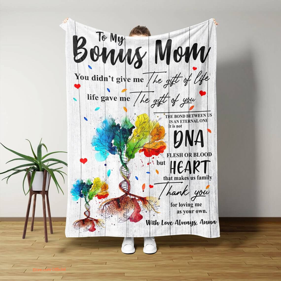 To My Mom Rose Throw Fleece Blanket Gift From Daughter Christmas Birthday Blanket To My Mom Rose Throw Fleece Blanket Gift From Daughter Christmas Birthday Blanket - Ettee - Birthday