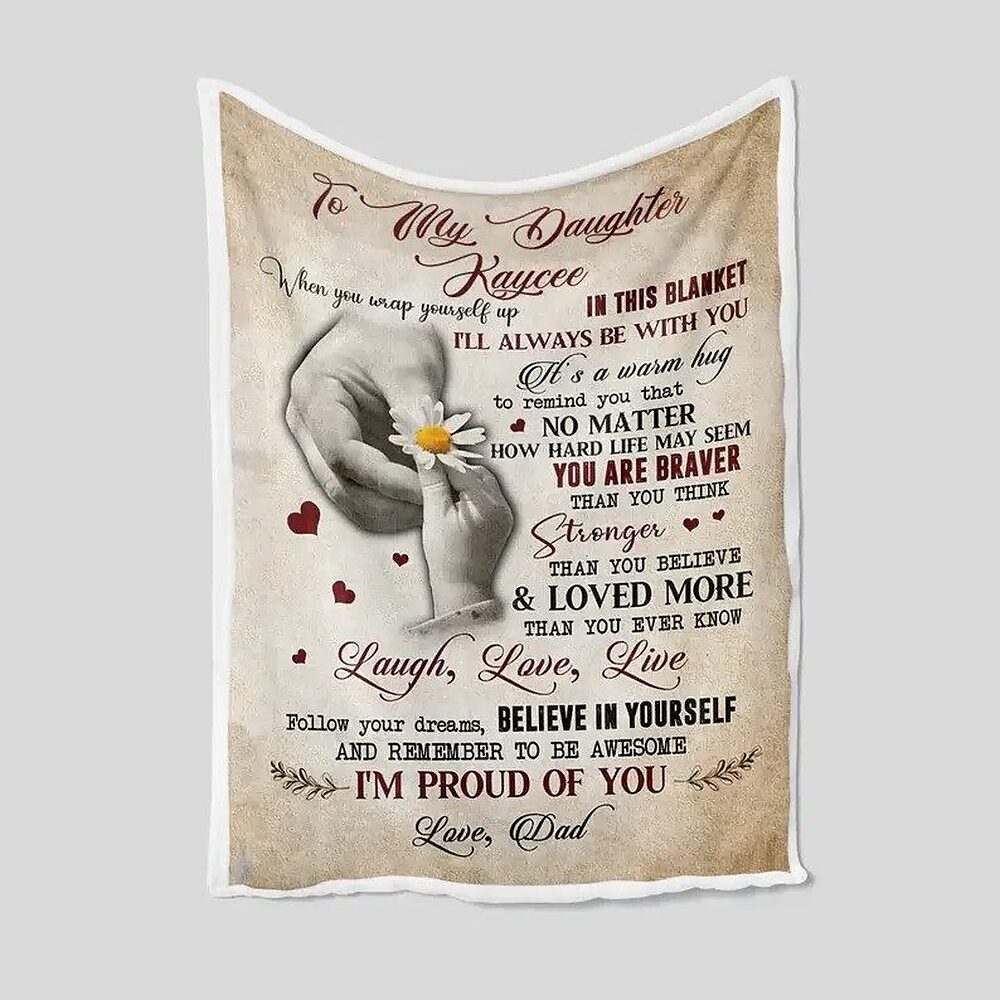 To My Mom Rose Throw Fleece Blanket Gift From Daughter Christmas Birthday Blanket - Ettee - Birthday