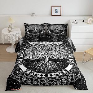 Death Moth Bedding Sets. Luxurious Smooth And Durable. Lightweight And Smooth Comfort - King - Ettee