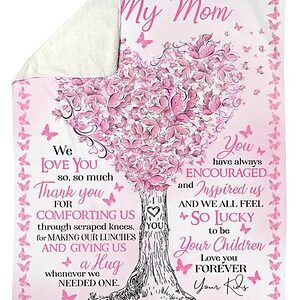 To My Mom We Love You So Much Quilt Blankets - Super King - Ettee