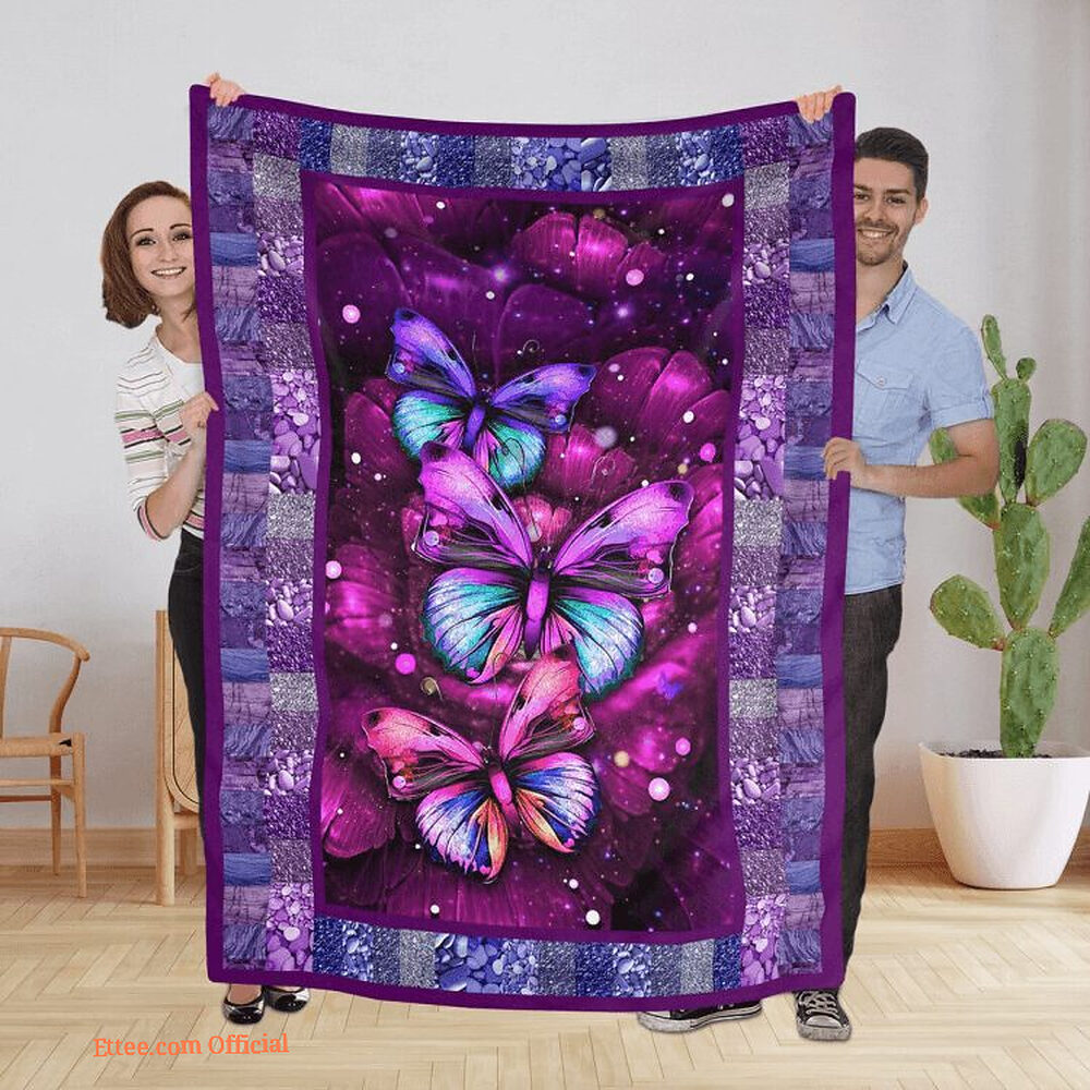 To My Mom Rose Throw Fleece Blanket Gift From Daughter Christmas Birthday Blanket To My Mom Rose Throw Fleece Blanket Gift From Daughter Christmas Birthday Blanket - Ettee - Birthday