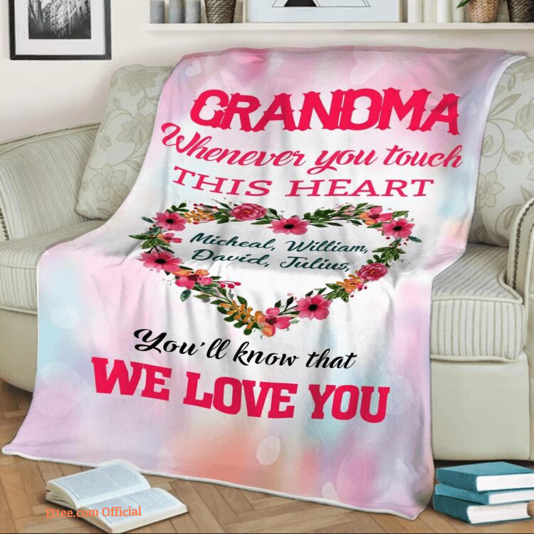Grandma Quilt Blanket Day Fleece Blanket Throws. Lightweight And Smooth Comfort