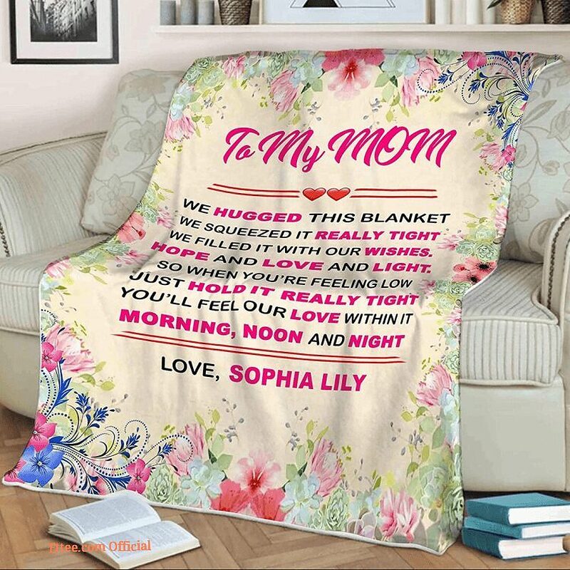 Day Gift For Momma Mother Quilt Blanket. Light And Durable. Soft To Touch - Super King - Ettee
