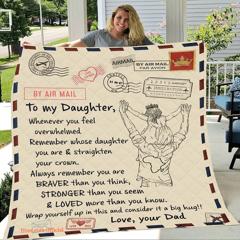 To My Mom Rose Throw Fleece Blanket Gift From Daughter Christmas Birthday Blanket - Ettee - Birthday