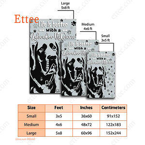 Labrador Retriever Rug. Life Is Better With A Labrador Retriever - Ettee - labrador retriever